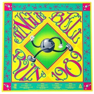 Scott McDougall “Jingle Bell Run” Poster, 1989 Arthritis Foundation, Christmas